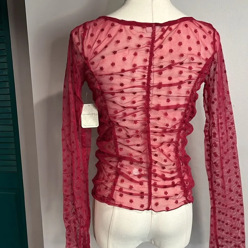 Free People NWT Most Likely Layering Top - XS